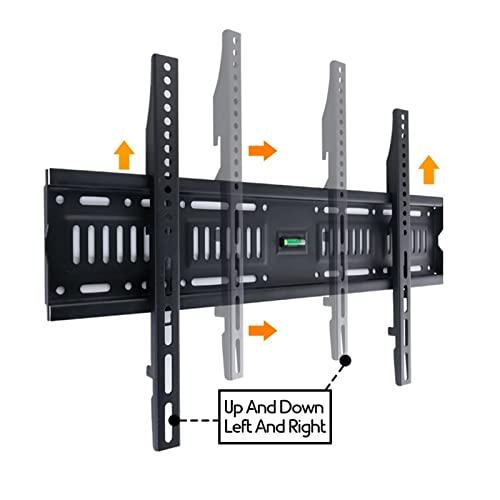 Soporte de TV para Pared de 55 65 75 Pulgadas Acero Fijo JEQGDLUI Pts002-1 70kg 2
