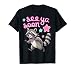 Funny Animal Lover Last Day of School See Ya Soon Raccoon T-Shirt