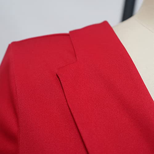 Lyaner Women's One Shoulder Wraped Zipper Back Work Romper Short Jumpsuit Playsuit Burgundy# Small #TOP2