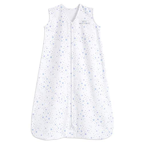 Image of HALO SleepSack, 100% Cotton Wearable Blanket, Swaddle Transition Sleeping Bag, TOG 0.5