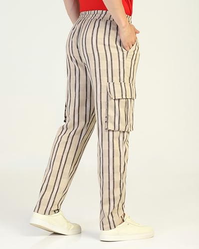 Image of TOPLOT Men's Cargo Pant || Pant for Men || Cargo Pant for Men || Cotton Cargo Pants