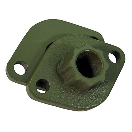 Image of Midline Valve S1426H-5 Green Circulator Flange with Nuts and Bolts for Grundfos Pumps High Grip Ductile Iron 1 in. FIP (5 Pack)
