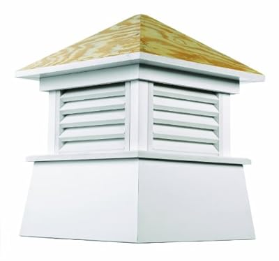 Good Directions Kent Vinyl Cupola with Wood Roof 26" x 32"