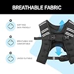 Weighted Vest for Strength Training - 11lbs - Heavy Duty Tactical Weight Vest for Fitness, CrossFit, and Endurance Workouts, Adjustable and Comfortable Design - Image 3