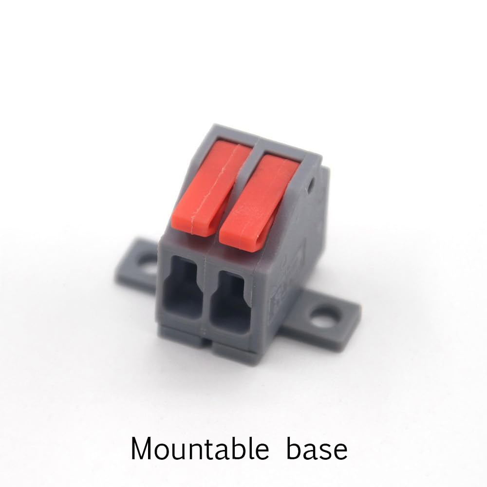 5PCS Wire Connector Cable LED Conectors for 4mm² 6mm² Fast Terminals Blocks Docking Butt Household Electrician Tools(N6E10)