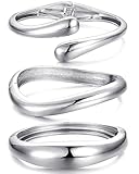 Non Tarnish 14K Gold Plated Bangles : With newly upgraded 14K gold plating and high polishing process,the bangle is more glossy and textured,waterproof,resisting oxidation and non tarnish, won't turn your skin green. Made from alloy,cleverly balances...