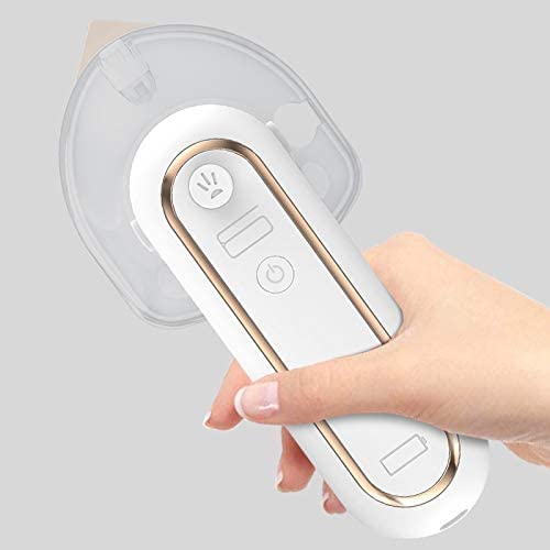 MAISHUSHU Travel Cordless Iron Mini Portable Iron Rechargeable USB Iron Travel DIY Craft Business Travel Iron 360 Degree All-Round Ironing Machine, S