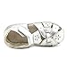 pediped Grip Nikki Sandal (Toddler),Silver,20 E EU (5 E US Toddler)