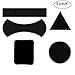 ProMaker Multi Purpose Nano Sticky Gel Pad for Cell Phone Holder Dashboard Anti Slip Pad GPS Car Mat Phone Tablet Stick to Wall Glass Mirrors Kitchen Office Cabinets Nano Rubber Pads
