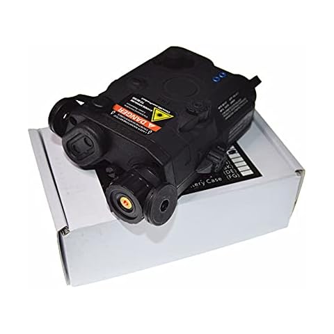 HWZ FMA AN/PEQ 15 Style Battery Case Box Tactical PEQ-15 Case Box New Version (black) Cover