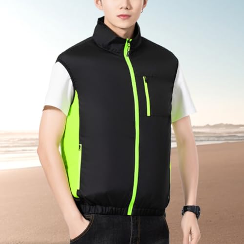 Cooling Vest with 2 Fans Rechargeable, Lightweight Air Conditioner Ice Jacket for Men & Women, Summer Outdoor Hiking Top4