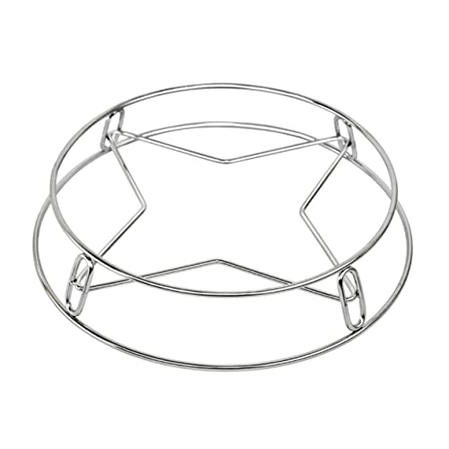 HOLIDYOYO 1 Pc vaporera de acero inoxidable accesorios de cocina para cocinar rejilla humeante Silver