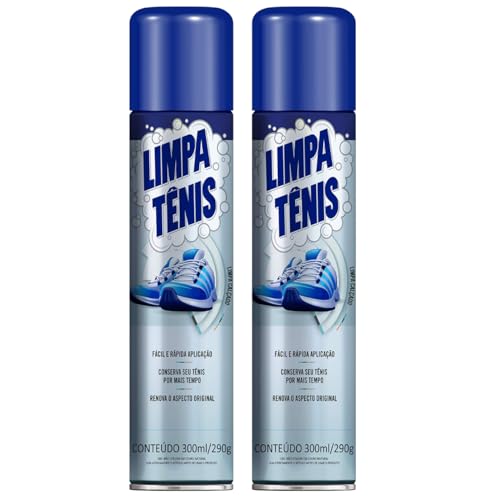 kit 2 Limpa Tênis Premium Espuma Magica para Calcados Petroplus Nylon Borracha Tecido Couro Sintetico