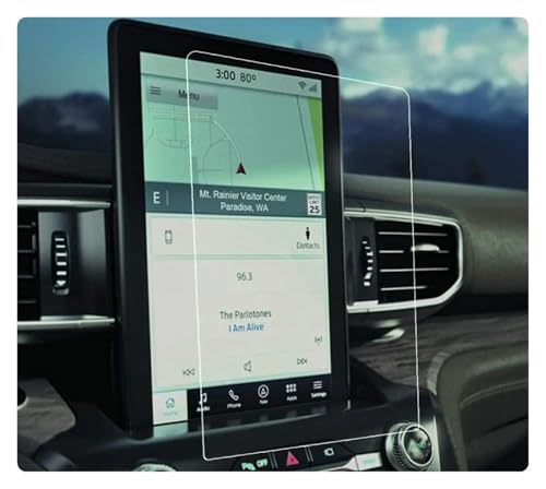 Protecteur verre trempé navigation auto anti-traces pour Explorer 10.1"