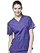 WonderWink womens Origins Bravo V-Neck Top, Lavender, Large