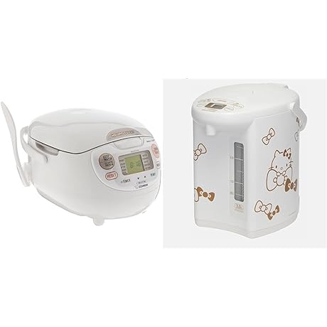 Zojirushi Neuro Fuzzy Rice Cooker & Micom Water Boiler & Warmer