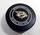 2018 Nashville Predators Vs. Anaheim Ducks Game Used Puck 287 - NHL Unsigned Game Used Pucks
