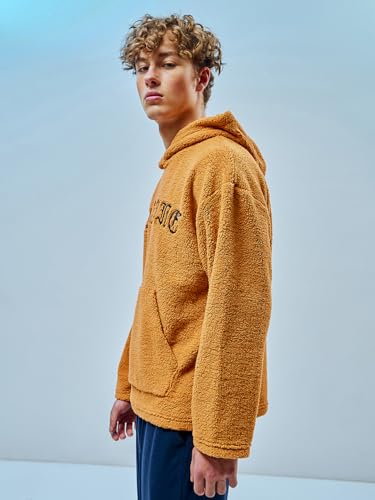 Image of Bewakoof Men's Fluff Oversized Fit Hoodies | Hoodie for Men Winter Wear