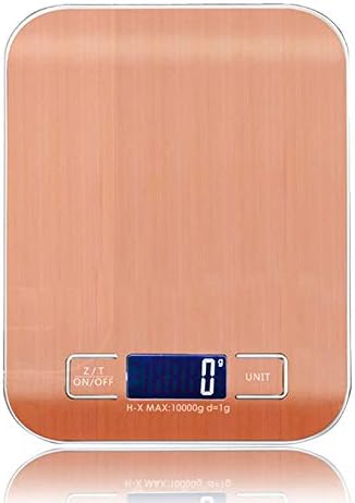 Digital Kitchen Scales Household Kitchen Scale Electronic Food Scale Baking Scale Stainless Steel Weighing Scale LCD Measuring Tools.(1g x 10kg)