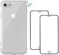 Capa Ant iShock Reforçada iPhone SE 2020 + 2x Películas de Vidro 3D + Kit Aplicação