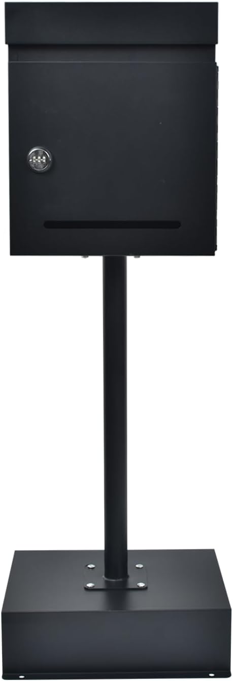 Fkstyle【工事不要で置くだけ設置】ポスト スタンド 郵便受け 大容量