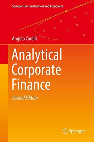 Buy Analytical Corporate Finance — BookShops.in