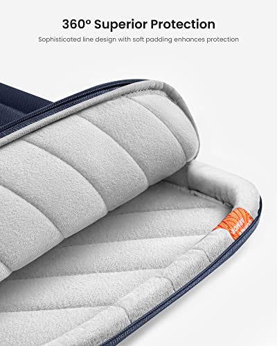tomtoc 360 Protective Laptop Sleeve for 15-inch New MacBook Air 2025-2023 M4/A3241, M3/A3114, M2/A2941, 15'' Surface Laptop, Dell XPS 15 Plus, 15 MacBook Pro A1990 A1707, Water-resistant Carrying Case - Image 2