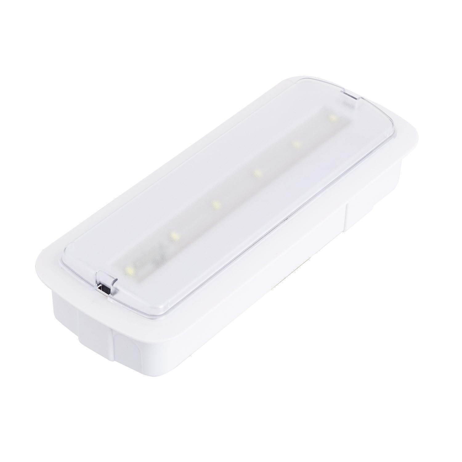 LEDKIA LIGHTING Luz Emergencia LED Empotrable/Superficie 200lm Permanente/No Permanente Corte 246x84 mm 3 W