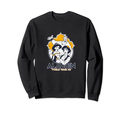 Sweat Disney Aladdin World Tour 92 idéal pour vos moments de détente et soirées cocooning