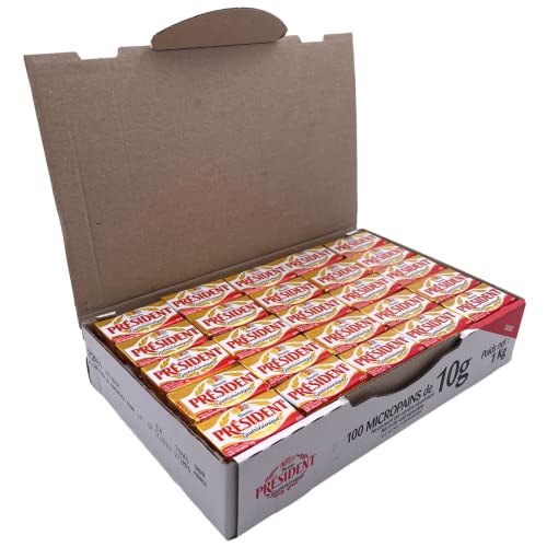 President Unsalted Butter Portions 100 x 10 Gram