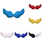 Alas de Ángel Blancas Grandes para Niños y Adultos Accesorio de Disfraz de Ángelito y Ángel para Fiestas Temáticas y Eventos de Disfraces