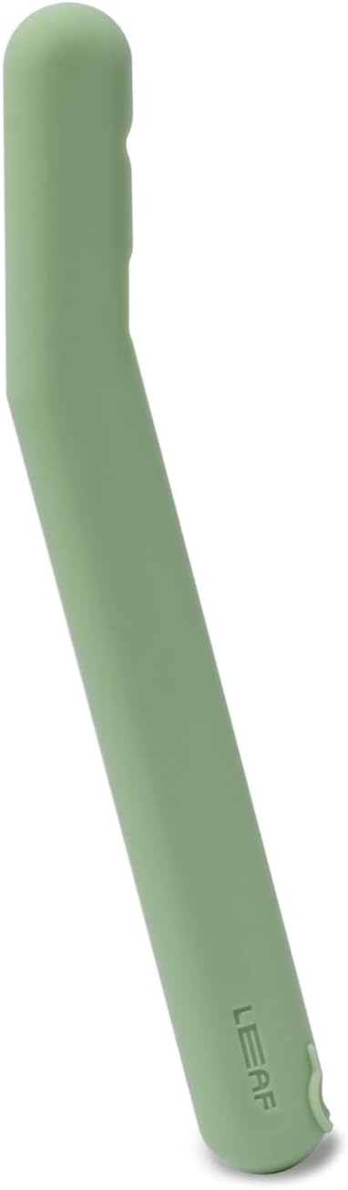 Leaf Dermaplaner Cover, Sage Green - Silicone Travel Case