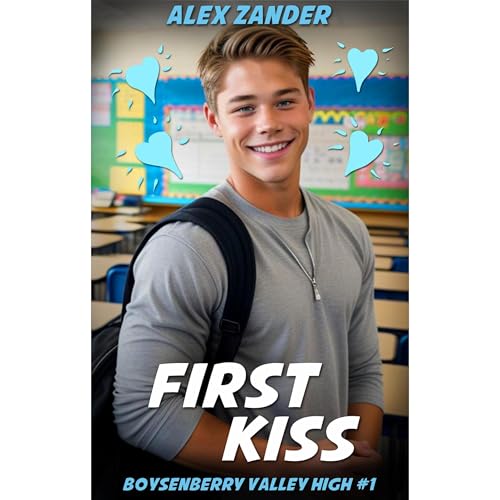 First Kiss Audiolibro Por Alex Zander arte de portada