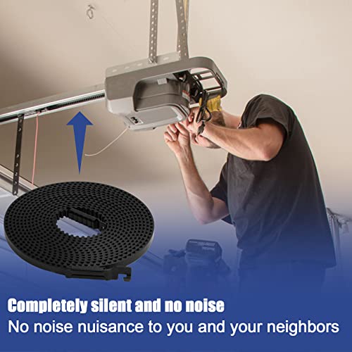 41A5250 41Ab150-2 Garage Door Opener Belt Drive,Pulley System For Garage Compatible With Chamberlain, Liftmaster, Sentex, Whisperdoor 7Ft Height Garage Door,Belt Drive Garage Door Opener #TOP5