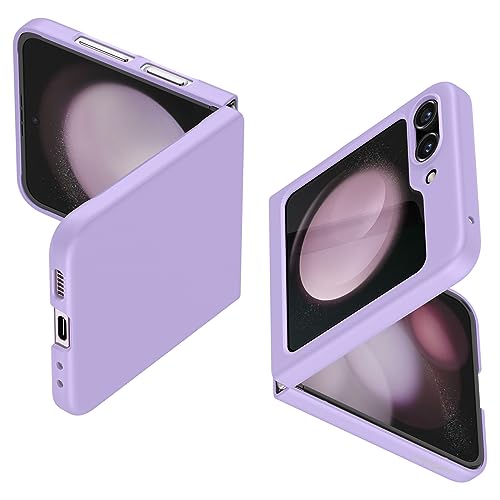 Spigen Air Skin Coque Compatible avec Samsung Galaxy Z Flip5 - Rose Violet