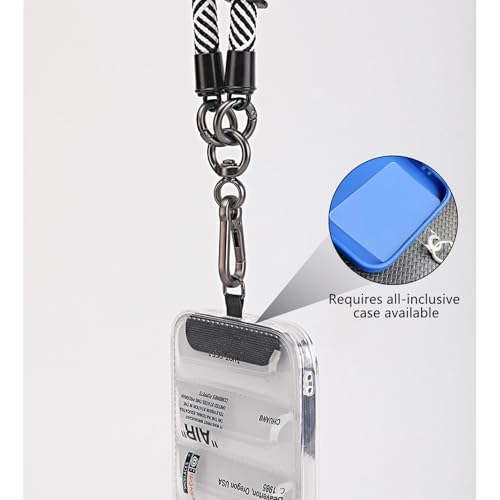 Cell Phone Lanyard, Universal Crossbody Patch Phone Lanyards,3× Phone Green - 第 6/29 張圖片