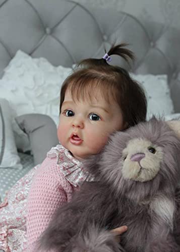Pinky Reborn 60cm Reborn Toddler Girls Doll Soft