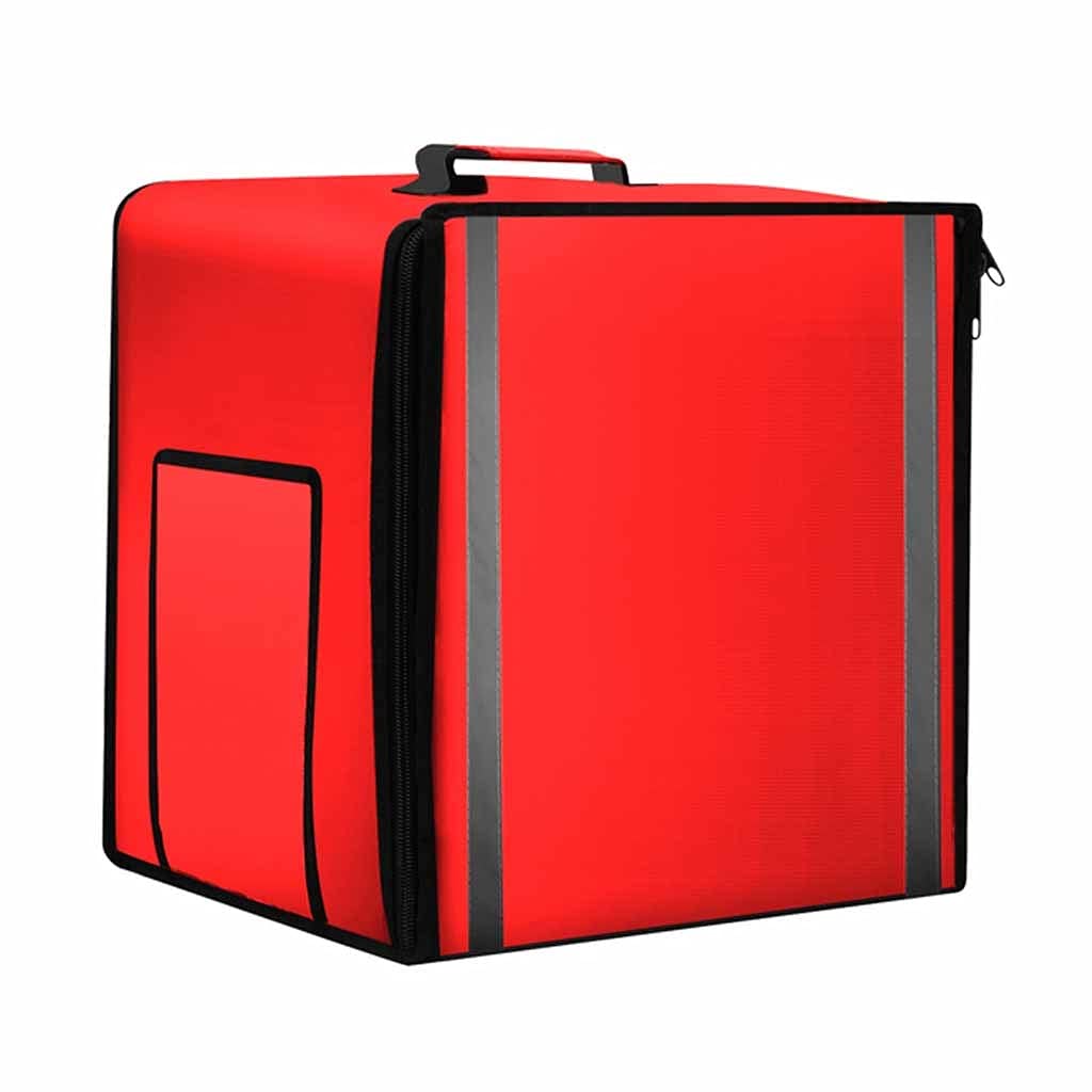 Caja de Almuerzo Pizza para Llevar Mochila Entrega de Alimentos Bolsa de Supermercado Reutilizable con Aislamiento Servidor de Buffet Bandeja de Calentamiento Caja de Contenedor de Almuerzo (Color :