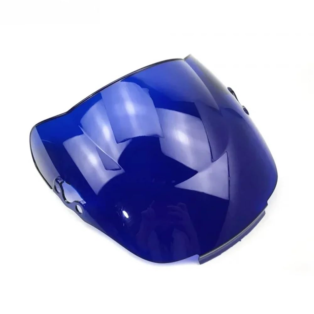 Windabweiser Motorrad Double Bubble Windschutzscheibe Windschutz Bildschirm Für CBR600F CBR600F2 CBR 600 F 600F F2 94 1991 1992 1993 1994 Schwarz