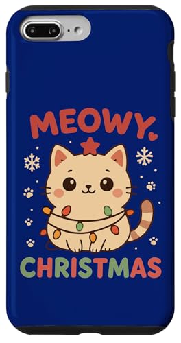 Meowy NX}X NX}X Cg L pW} Ƒ ʔ X}zP[X iPhone 7 Plus/8 Plus p