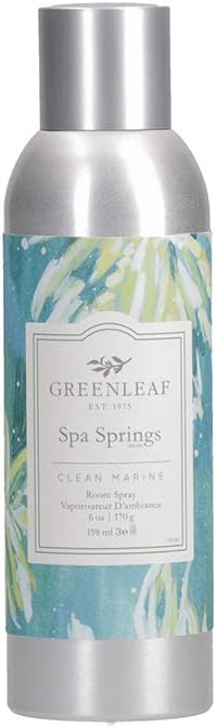 GREENLEAF GIFTS Highly Fragranced Aerosol Room Freshener Spray-Spa Springs