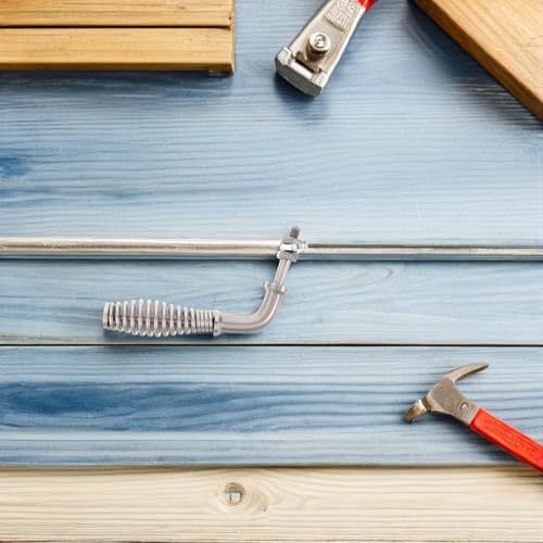 Poignée de poêle à ressort pour porte de cheminée et barbecue d'été - 8