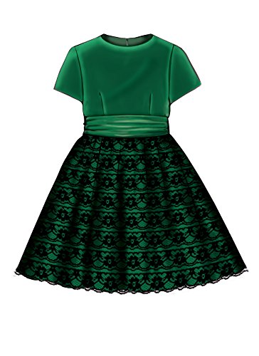 Mccall Patterns Children's/Girl's Gathered Dresses With Petticoat And Sash #TOP4