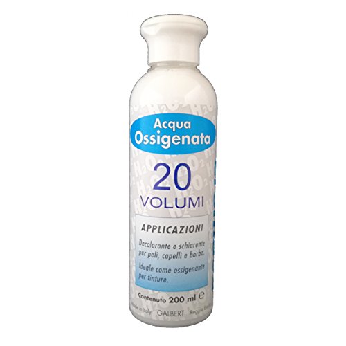 Acqua Ossigenata Cremosa Professionale 20 Volumi per Tinta Nuova Galbert Made in Italy