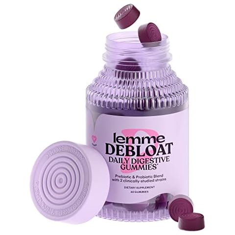 Lemme Debloat Digestive Gummies (60 Count) Cover