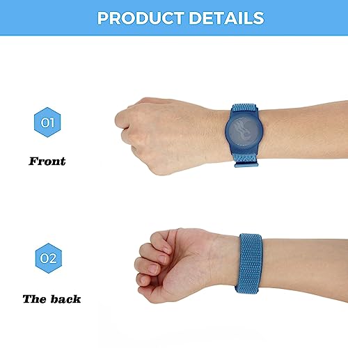 2 Packs Princess Cruise Medallion Holder Compatible for Princess Cruise Medallion，5 Pack Cruise Luggage Tag Holder for Princess Cruise Ships (Grey-Blue)3