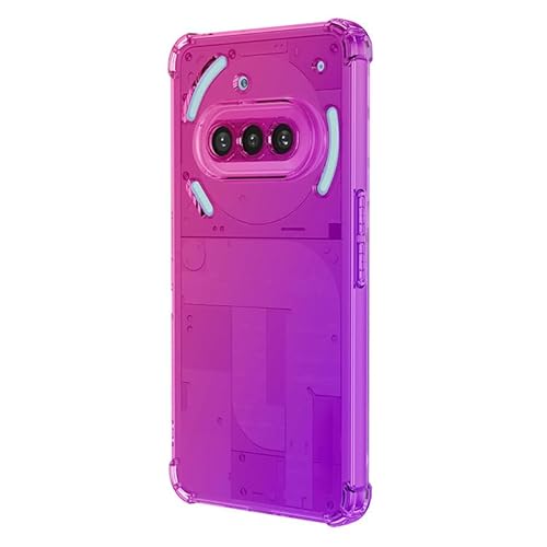KOOLRIVER�EFor Nothing Phone 4a Pro �P�[�X �ϏՌ� Pro �J�o�[ TPU �\�t�g�P�[�X �O���f�[�V���� �V���v�� For �i�b�V���O �t�H��4a�v��(�s���N�p�[�v��)