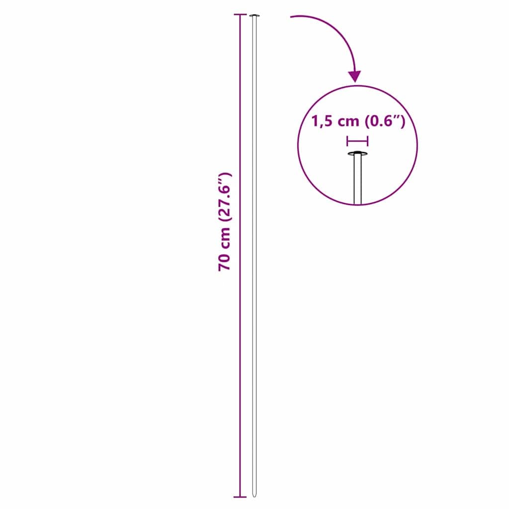 Set di 5 recinzioni per stagno, design moderno, 100 x 50 cm, in acciaio resistente alle intemperie, ideale come recinzione da giardino, privacy e confinante per laghetti, balconi e terrazze