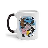 teegarb letter blanket friends not food - tazza che cambia colore, 325 ml