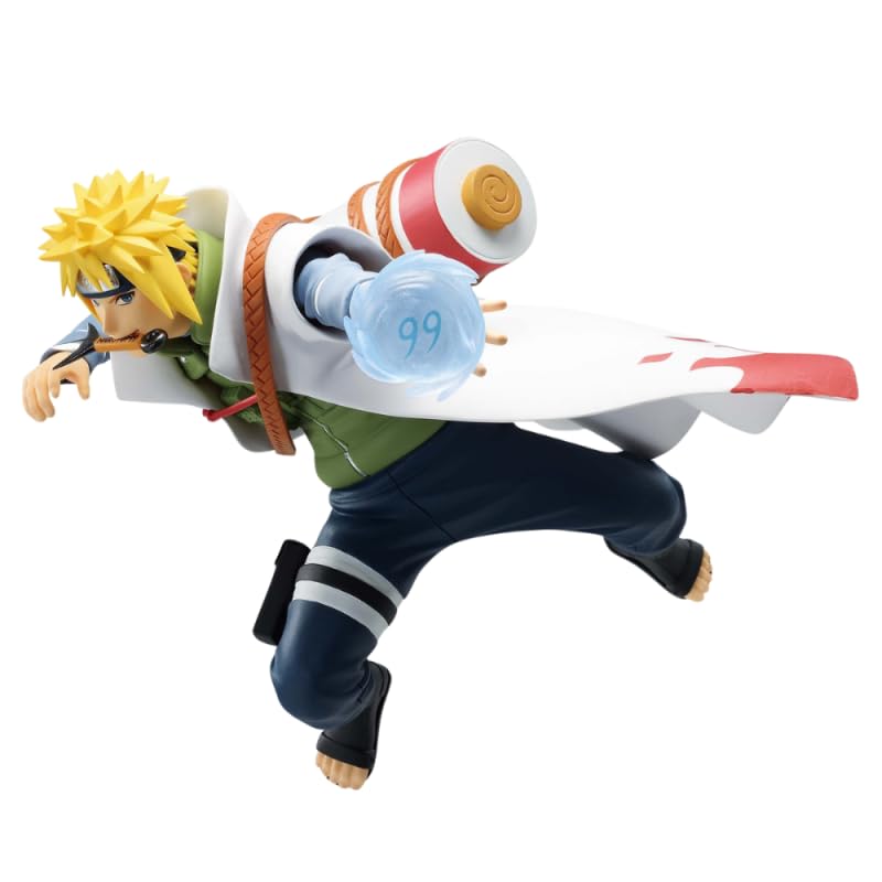 Banpresto Naruto Shippuden NARUTOP99 Minato Namikaze Figure, 15 cm, Multicolor (Orange, Blue) - Image 2